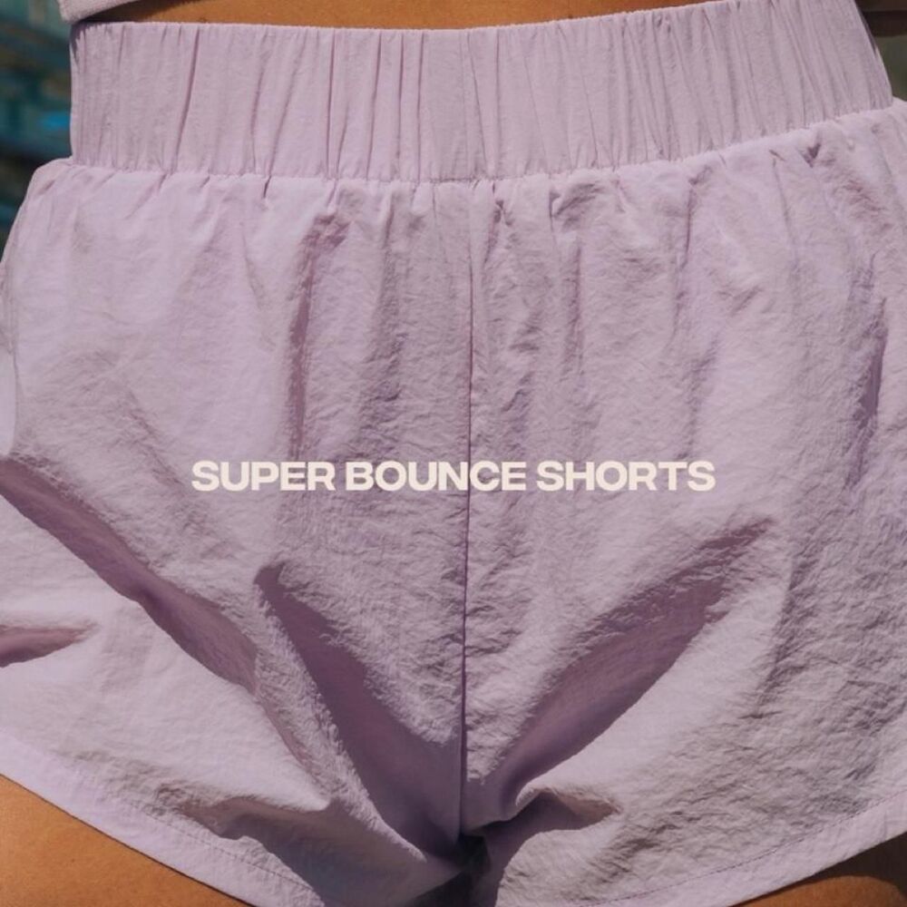 Daily Drills Super Bounce Shorts in lavender